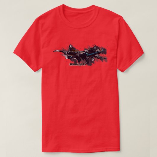 Sukhoi Su25 1 T-shirt (Design voorkant)