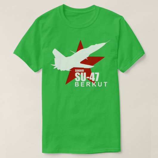 Sukhoi Su47 Berkut T-shirt (Design voorkant)