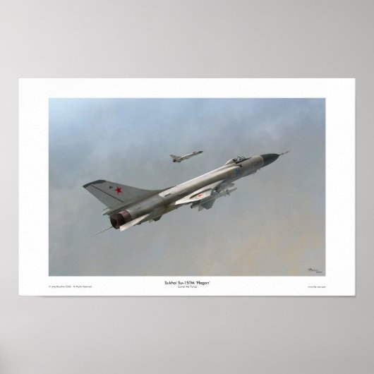 Sukhoi Su-15TM Poster (Voorkant)
