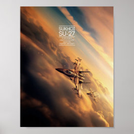 Sukhoi Su-27 poster