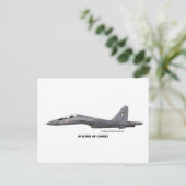 Sukhoi SU-30MKI Briefkaart (Staand voorkant)