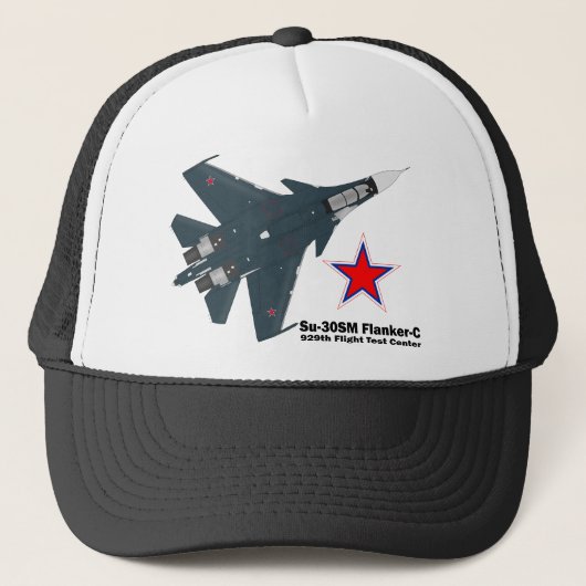 Sukhoi Su-30SM Flanker-C VKS Trucker Pet (Voorkant)