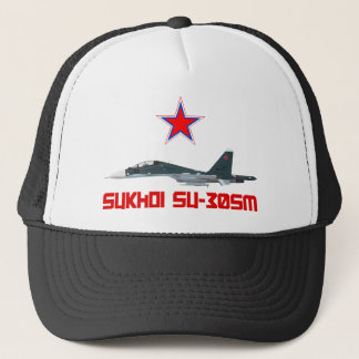Sukhoi Su-30SM Russian Air Force VKS Trucker Pet