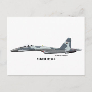 Sukhoi SU-35S Briefkaart