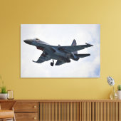 Sukhoi Su-35S Canvas Afdruk (Insitu (Woonkamer))