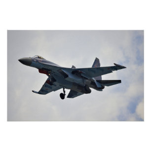 Sukhoi Su-35S Perfect Poster