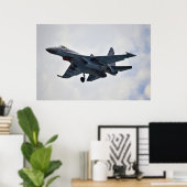 Sukhoi Su-35S Poster (Thuiskantoor)