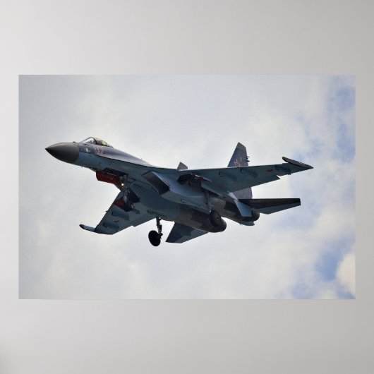 Sukhoi Su-35S Poster (Voorkant)