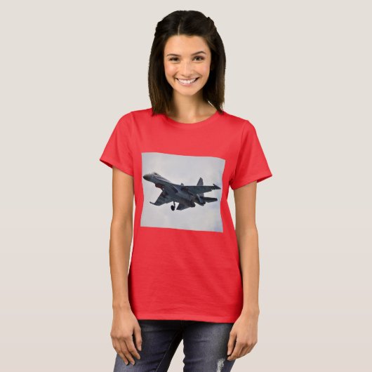 Sukhoi Su-35S T-shirt (Voorkant volledig)