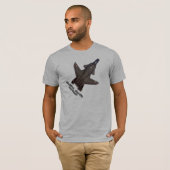 Sukhoi SU-47 Berkut Experimental Fighter T-shirt (Voorkant volledig)