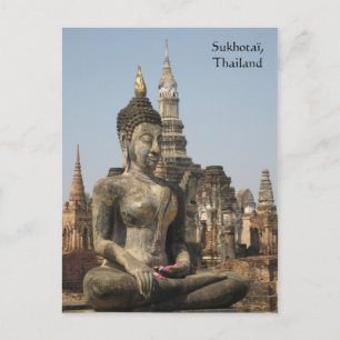Sukhotaï, Thailand Briefkaart