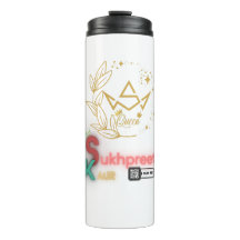 Sukhpreet Kaur Custom Thermal Tumbler - Stijlvol
