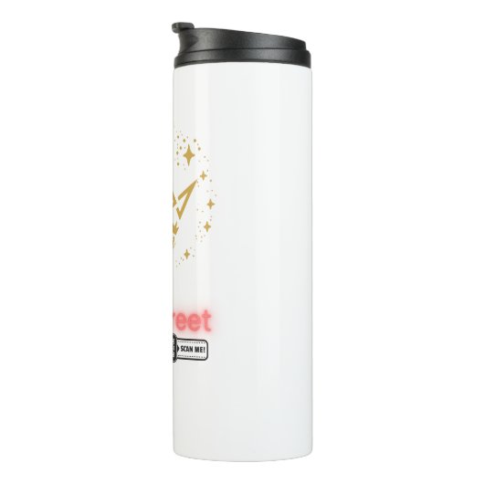 Sukhpreet Kaur Custom Thermal Tumbler - Stijlvol Thermosbeker (Geroteerd rechts)