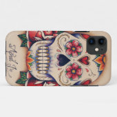 sukikersuiker doodshoofd Case-Mate iPhone case (Achterkant (horizontaal))