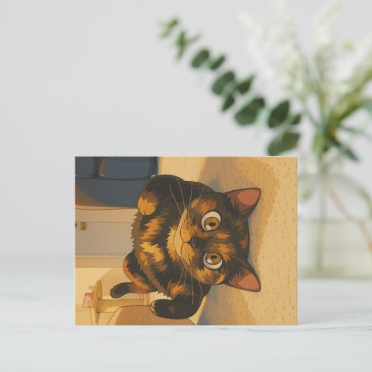 Suki's Playful Spirit Feestdagenkaart (Staand voorkant)