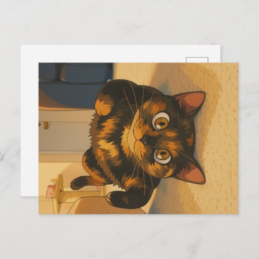 Suki's Playful Spirit Feestdagenkaart (Voorkant / Achterkant)