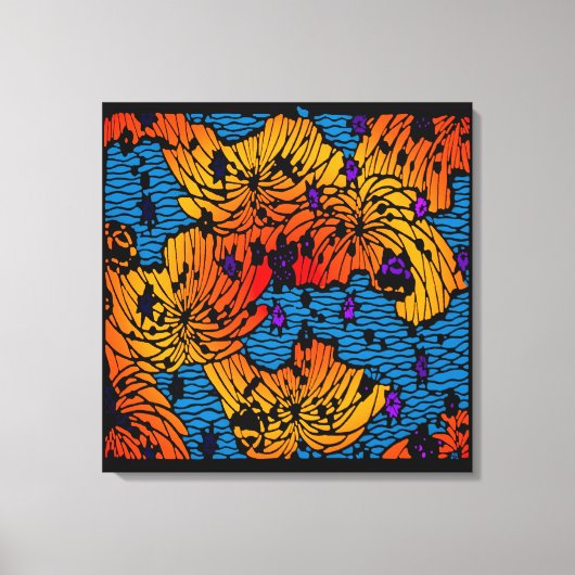 Suki's Watertuin 4 Canvas Afdruk (Voorkant)