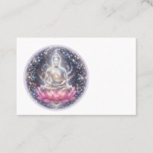 Sukiti Vreedzame Meditatie Lotus Kunst Visitekaart Visitekaartje