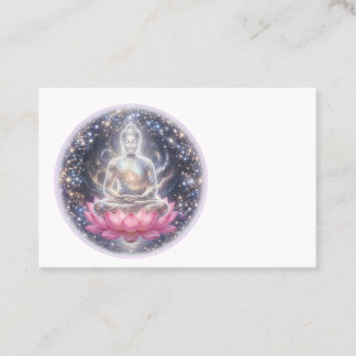 Sukiti Vreedzame Meditatie Lotus Kunst Visitekaart Visitekaartje