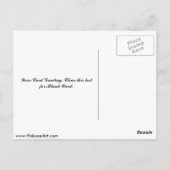 Sukiyabashi de oostelijke hoofdstad van Ando, Hiro Briefkaart (Achterkant)