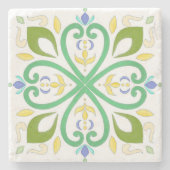 Sukjai Mandala Marble Onderzetter (Voorkant)