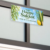 Sukkah decoratie spandoek (Buitenkant Gebouw)