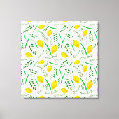 Sukkah, sukkot, Etrog, Joodse heiligdagen, shofar, Canvas Afdruk (Voorkant)