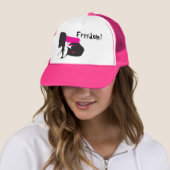 sukkel, vrijheid? trucker pet (In situ)