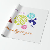 sukkelaar cadeaupapier (Uitgerold)