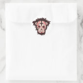 sukkelaar ronde sticker (Tas)