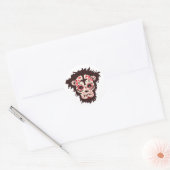 sukkelaar ronde sticker (Envelop)