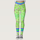 Sukkot סוכות moderne sukkah kleurrijke leggings (Voorkant)