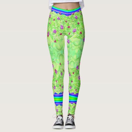 Sukkot סוכות moderne sukkah kleurrijke leggings (Voorkant)