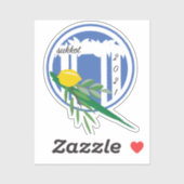 Sukkot 2021-sticker sticker (Vel)