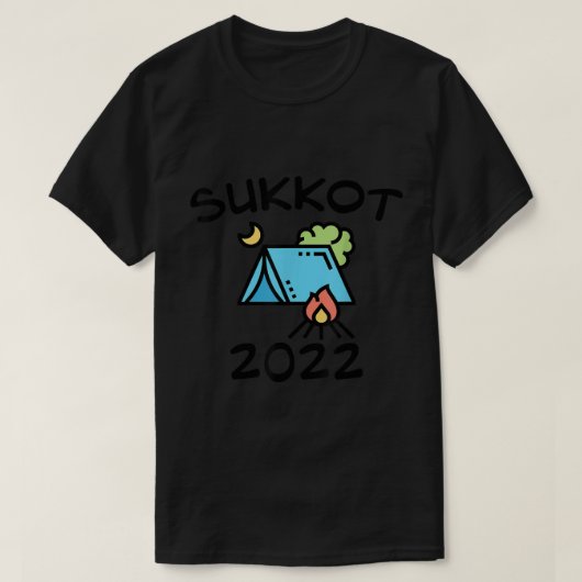 Sukkot 2022 Tabernaksfeest T-shirt (Design voorkant)
