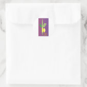 Sukkot 4 minimaal ronde sticker (Tas)