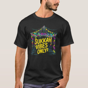 Sukkot-aanbidding Joodse Sukkah Feest der Tabernak T-shirt