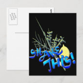 Sukkot Briefkaart (Voorkant / Achterkant)