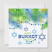  Sukkot Day-groet  Kaart (Voorkant)