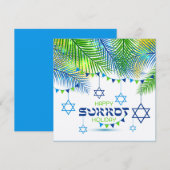  Sukkot Day-groet  Kaart (Voorkant / Achterkant)