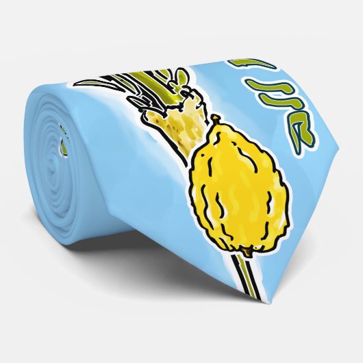 Sukkot - de vier soorten stropdas (Opgerold)