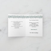 Sukkot Etrog Palms Lulav English Hebreeuws Tan Kaa Bedankkaart (Binnen)