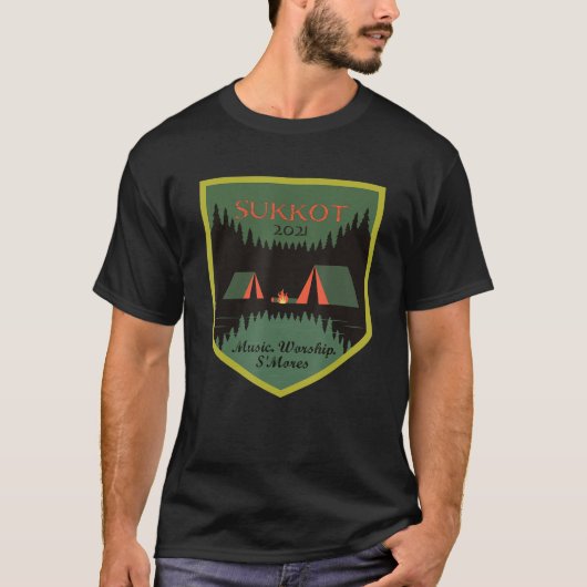 Sukkot Feast of Tabernacles 2021 Graphic T-shirt (Voorkant)