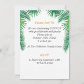 Sukkot Feest Partij Sukkah Lulav & Etrog Kaart (Achterkant)