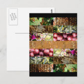 Sukkot feestdagen briefkaart (Voorkant / Achterkant)