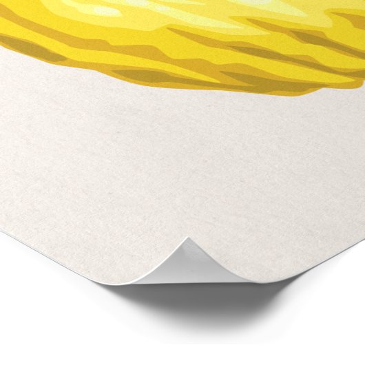 Sukkot Hebrew Blessing for Shaking Lulav Sukkah Poster (Hoek)