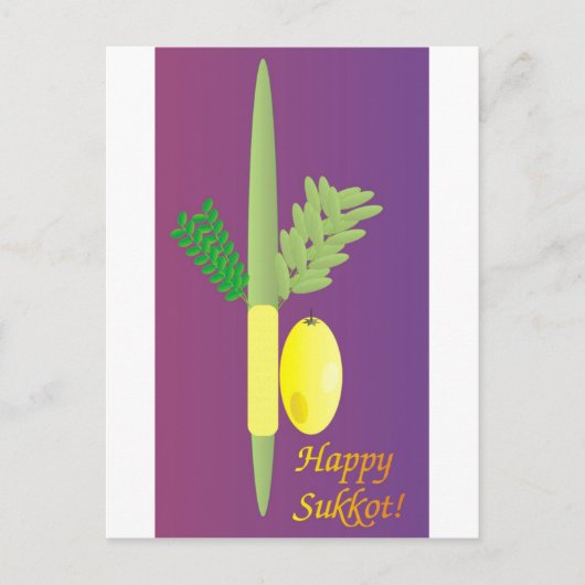 Sukkot minimaal 4 briefkaart (Voorkant)