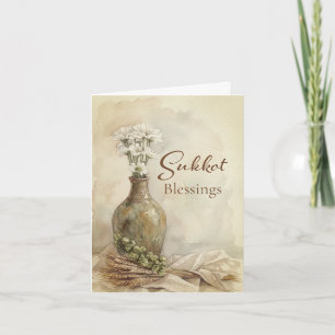 Sukkot Oogstzegeningen Kaart