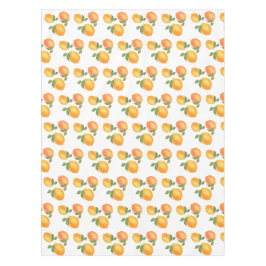 Sukkot oranje geel citroenpatroon tafelkleed