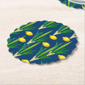 Sukkot Paper Onderzetters - Judaica - Tableware (Gekanteld)